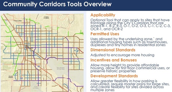 Community Corridors tool Graphic