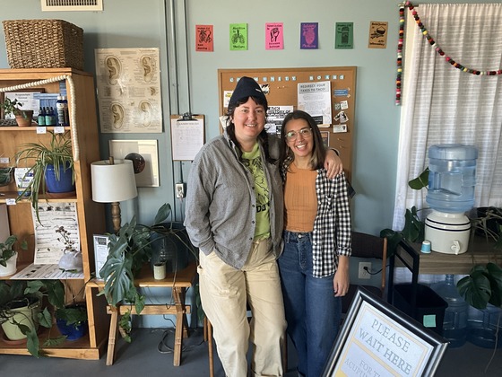 Photo of Cate Maxon and Anai Ghabrial, Admin Assistant at TACO.