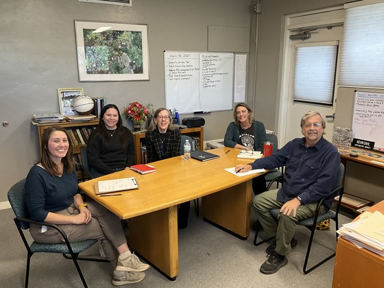 photo of Ward 3 staff with Teri Traaen, the new director of Human Resources.