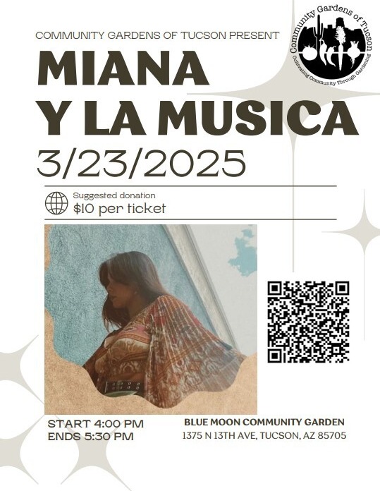 Music in the Garden flyer