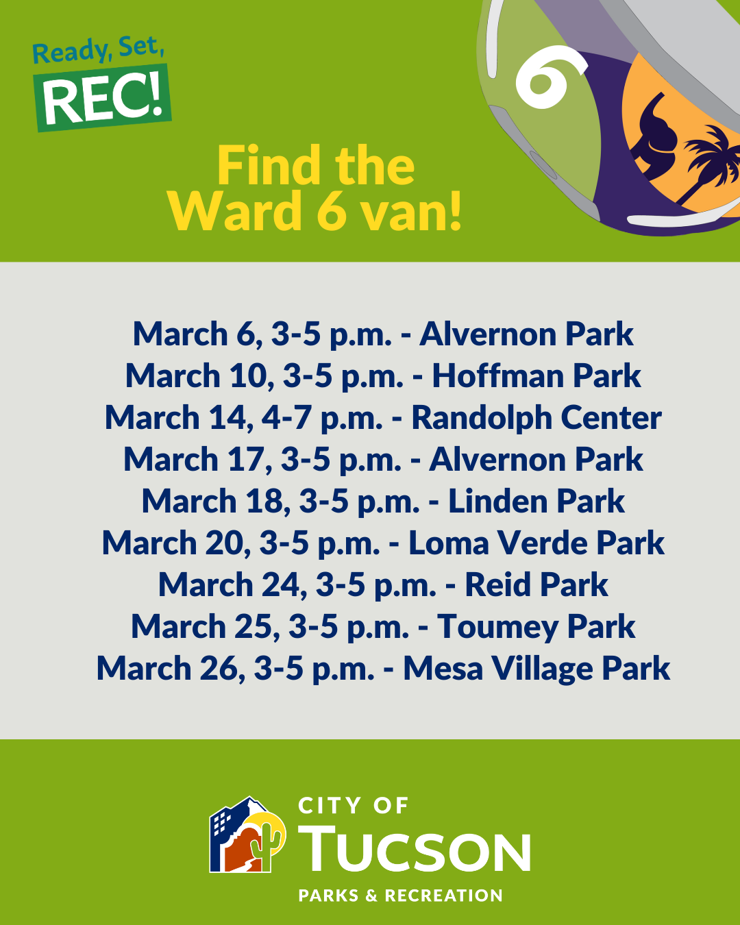 Ready, Set, Rec Flyer