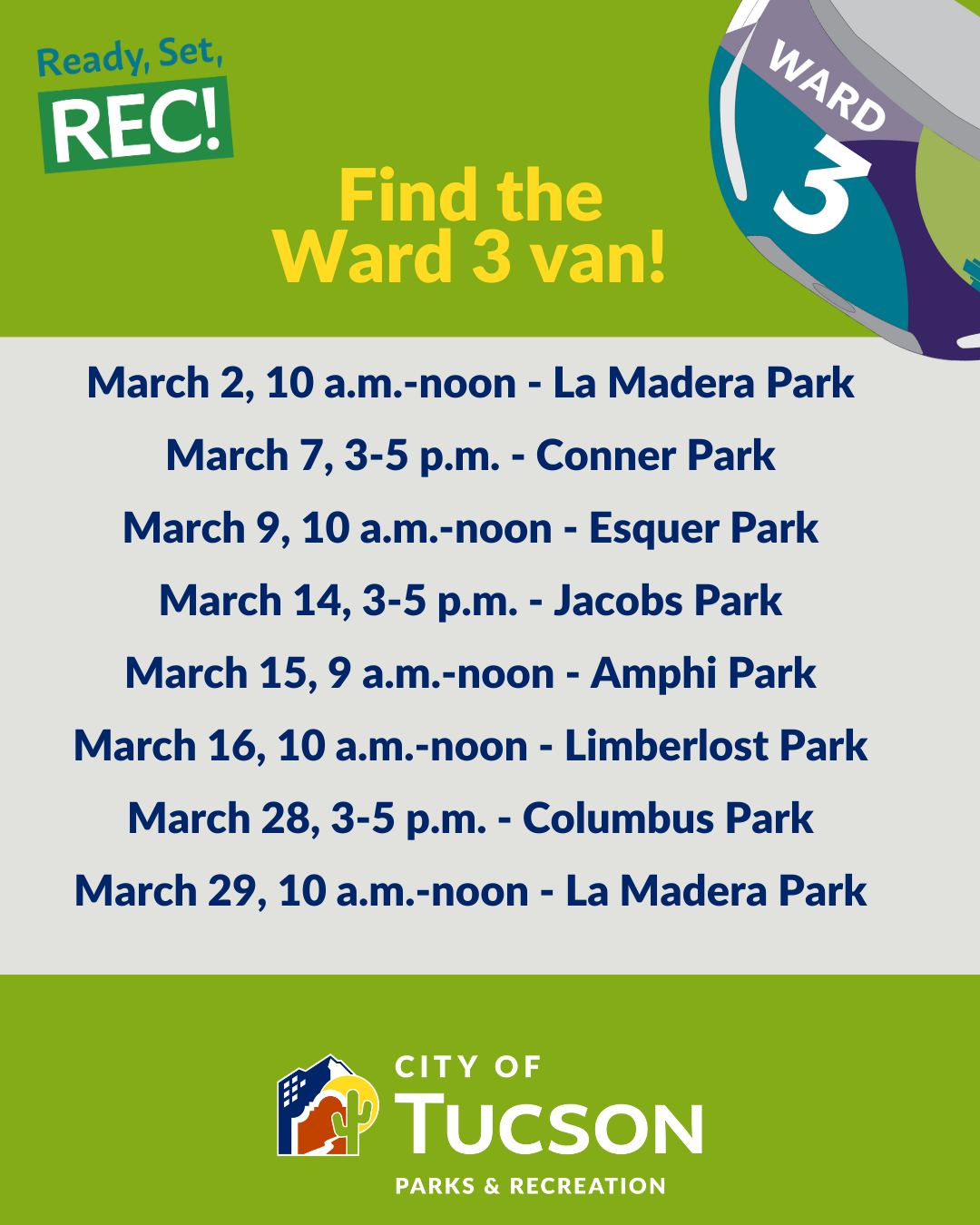 Ready Set Rec graphic