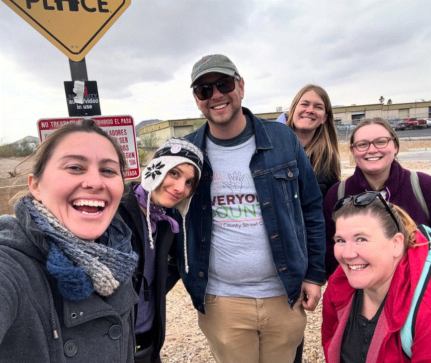 Photo of Shanon Jenkins with PIT Count team