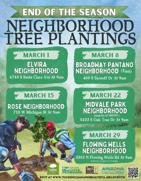 TCB Tree Planting events