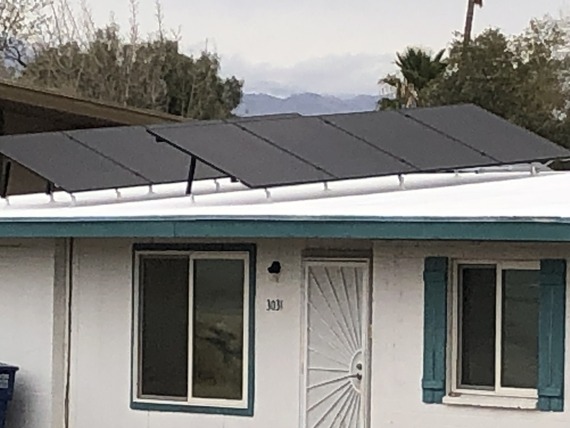 Solar Panels Installed in Public Housing