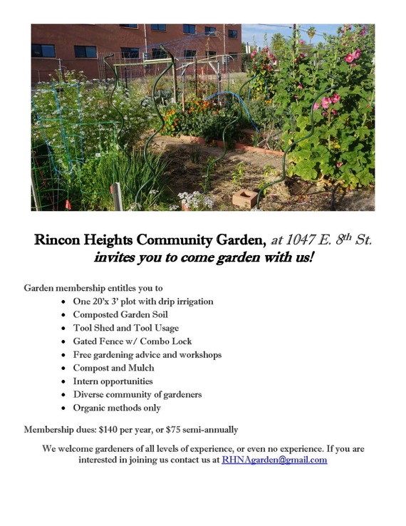 Rincon Heights Community Garden