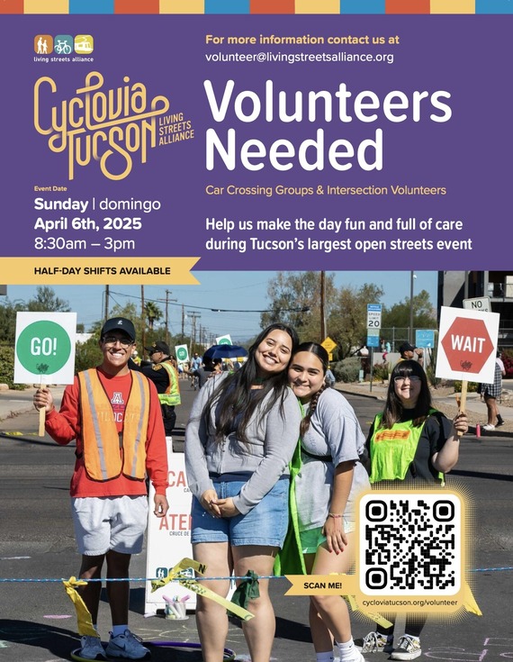 Cyclovia Volunteer Flyer