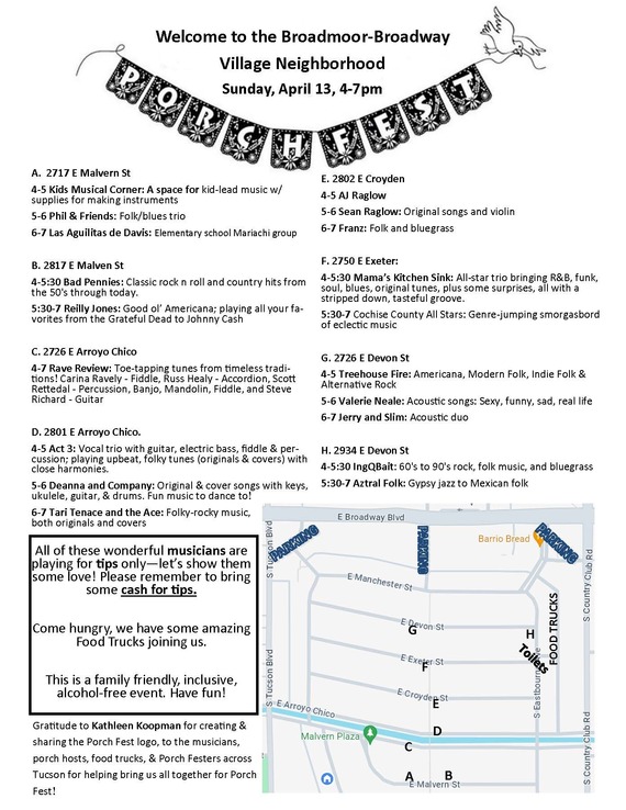 The Broadmoor Broadway Village Neighborhood Event Flyer