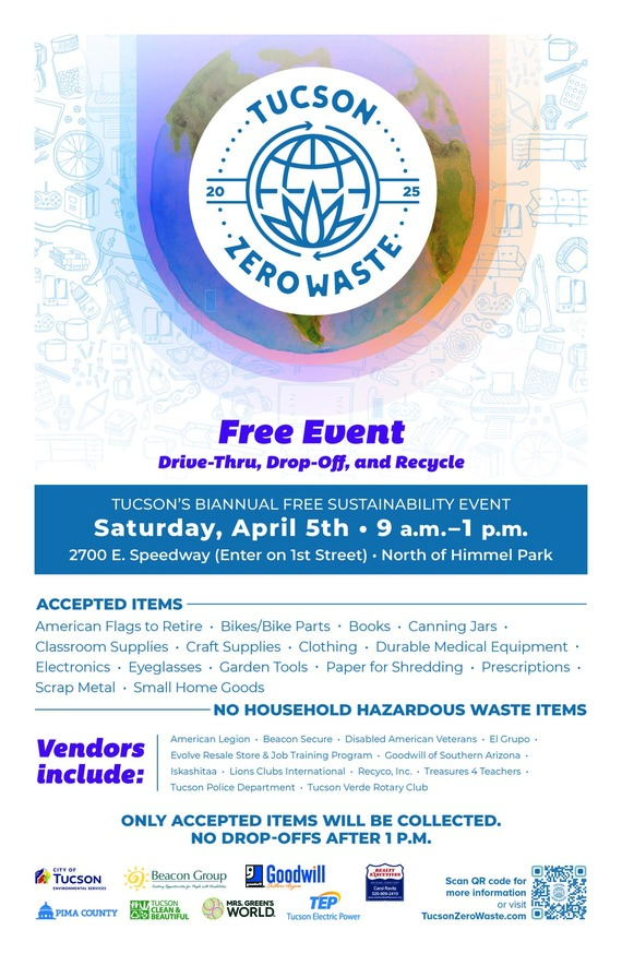 Zero Waste Event Flyer