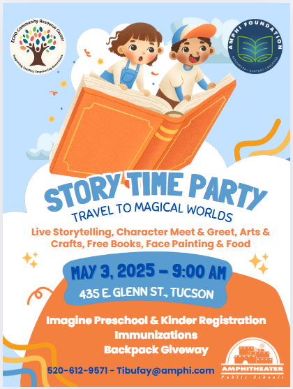 Story Time on May 3 Flier