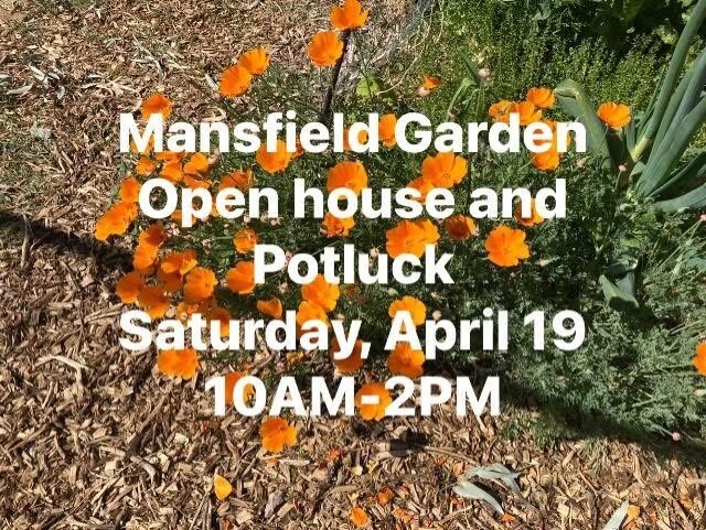 Mansfield Garden Open House Flier