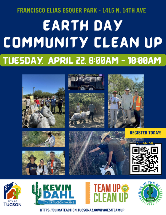 Earth Day clean up Graphic