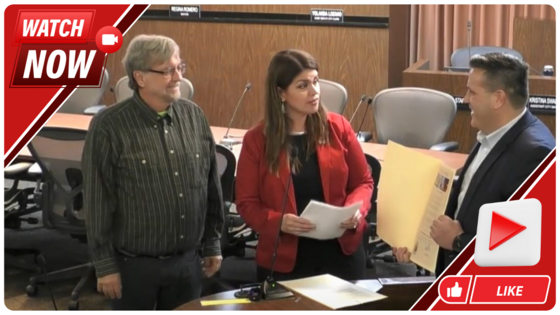 Youtube graphic for the mayor and council meeting