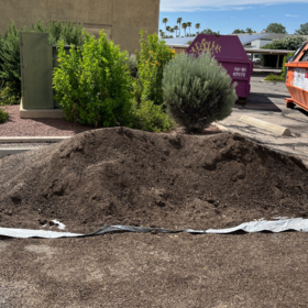 photo of a compost pile