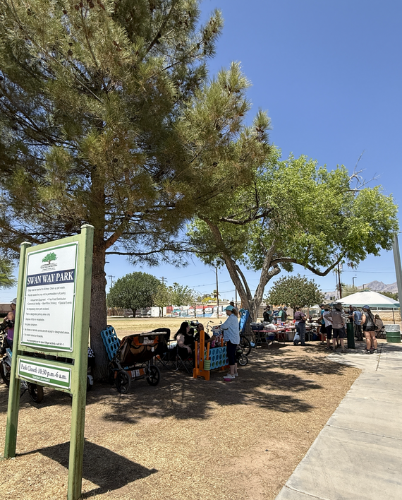 Picture of Swan Way Park gathering