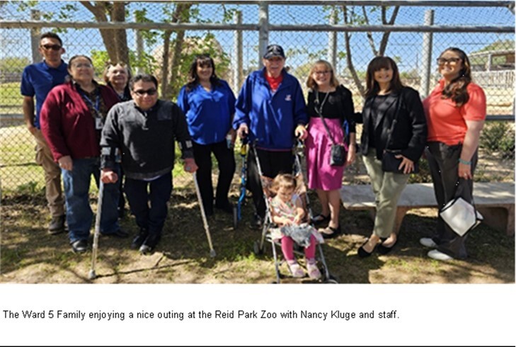 W5 Staff and Nancy Kluge