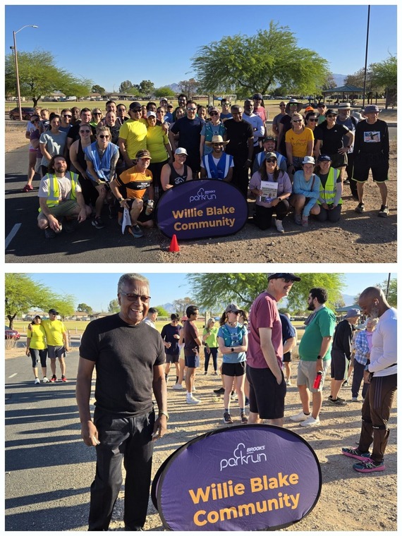 Parkrun at Willie Blake Community Park 
