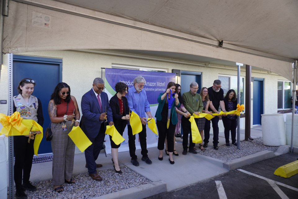 Amazon Motel Ribbon Cutting Ceremony, Sept. 16, 2025