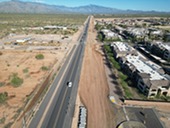 Valencia Road Project High Drone Image