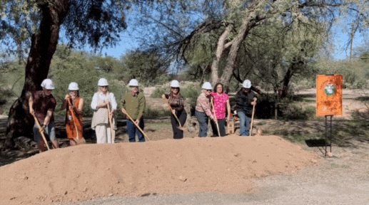 Esquer Park ground breaking GIF