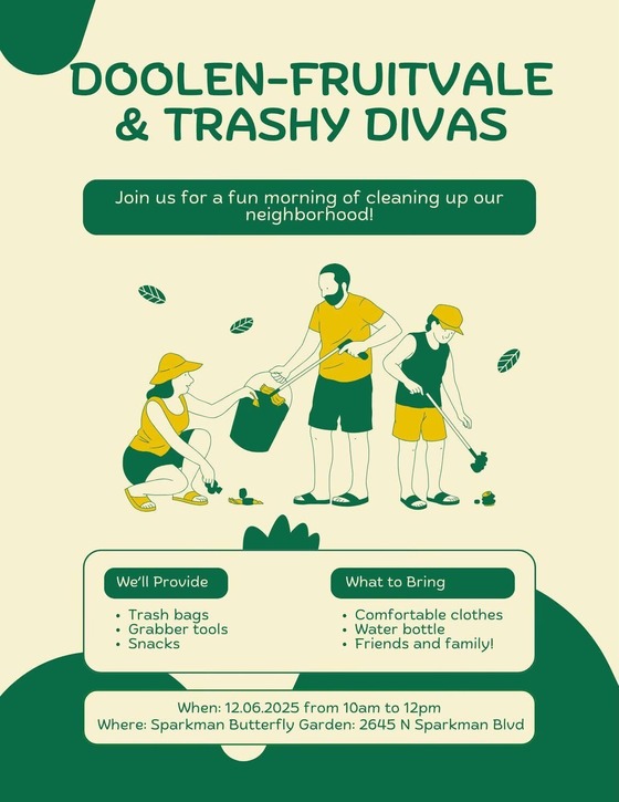 Doolen Fruitvale Trashy Divas Flyer