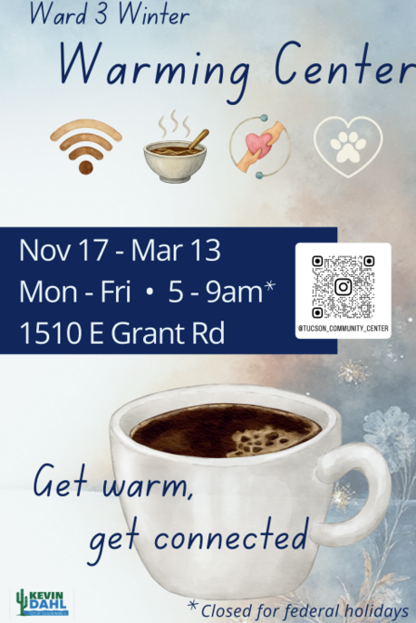 Winter Warming Center Flyer