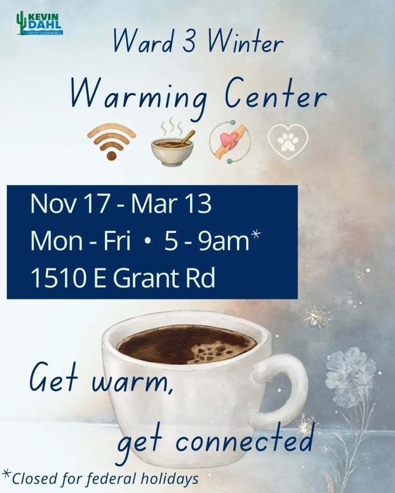 Warming Center Graphic