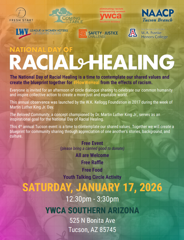 National Day of Racial Healing Graphic