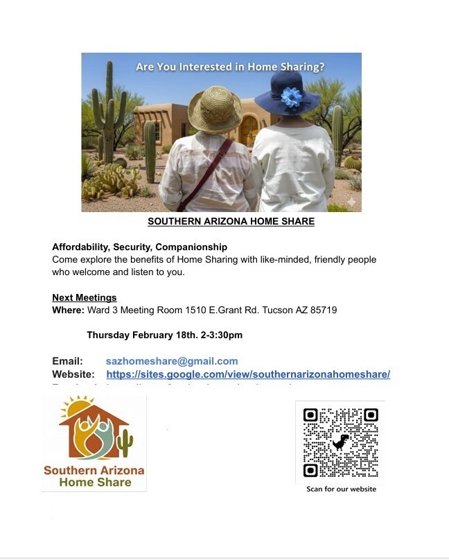 Graphic for Southern Arizona Home Share