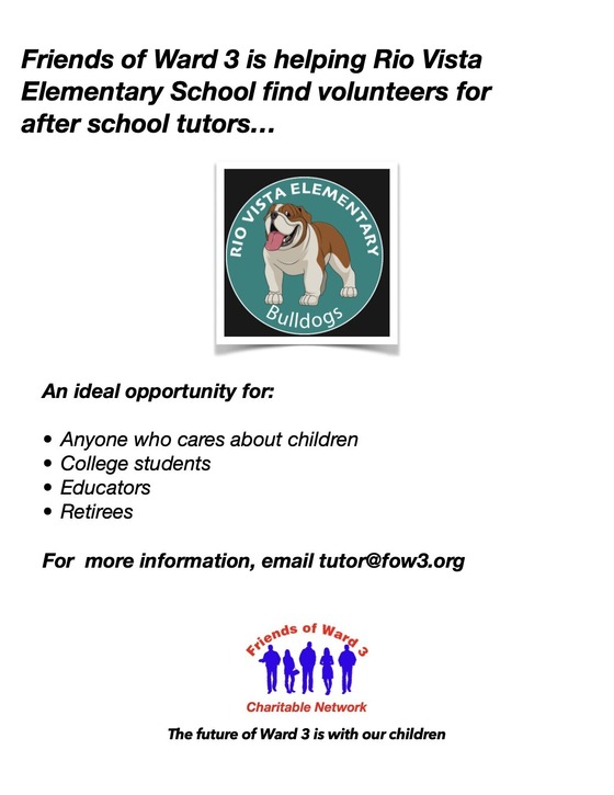 Graphic for friends of Ward 3
