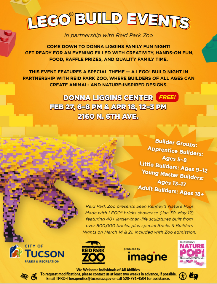 Lego Building event Flier