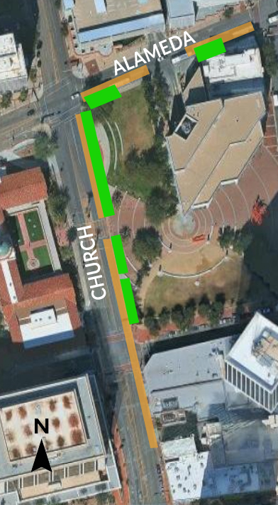 Map of lane restrictions