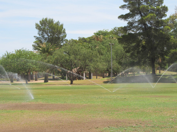 reclaimed water at park