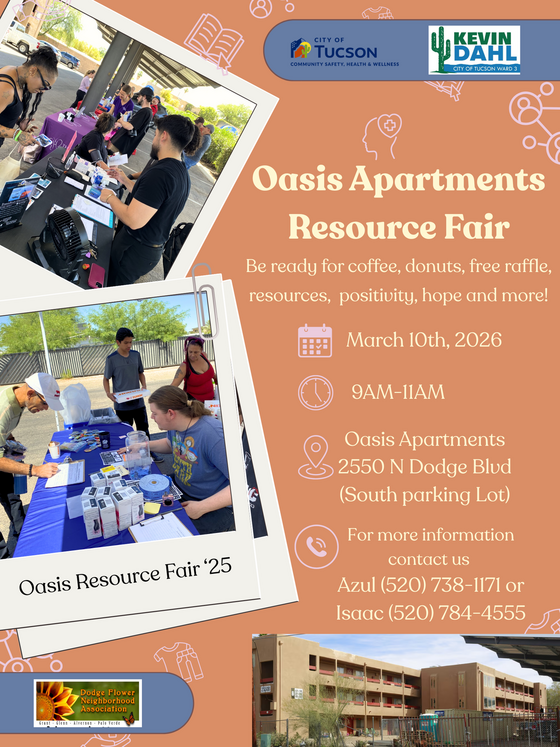 Oasis Apartments Resources Flyer