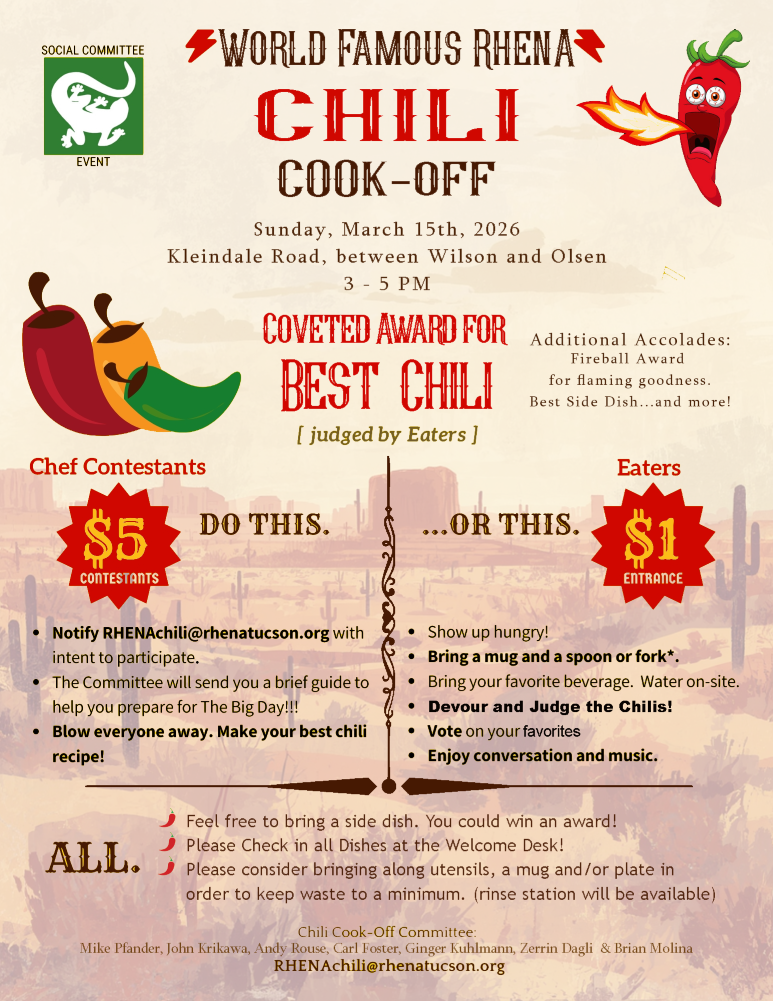 Chili Cook Off Flier