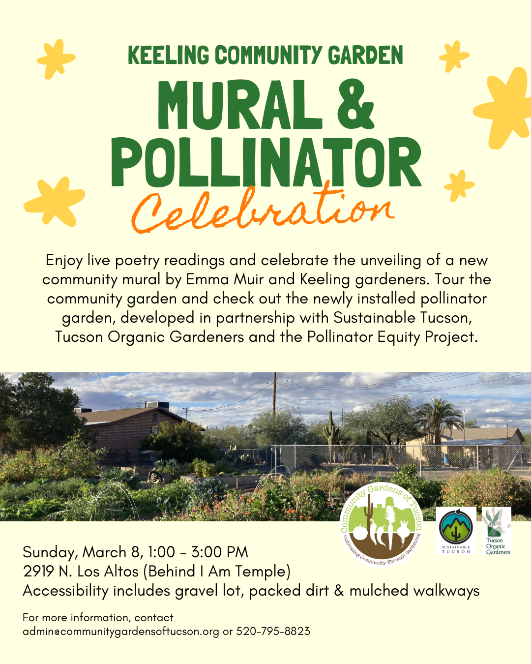 Mural and pollinator Flier