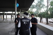Neighborhood Ambassadors talking