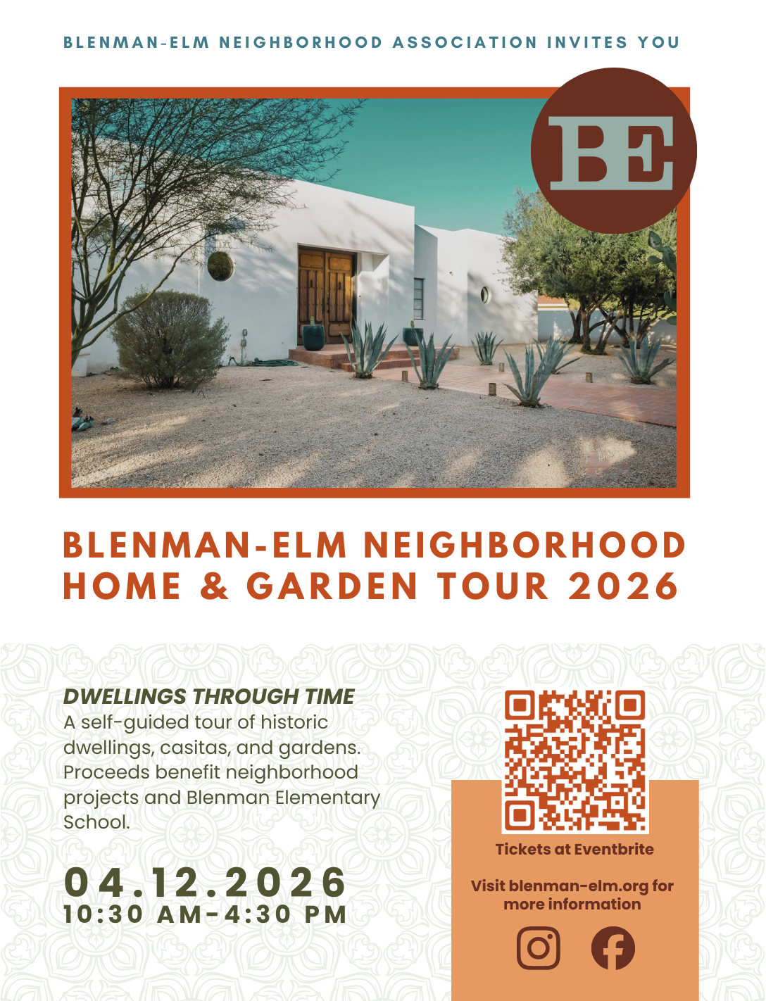 Blenman Elm Home Tour Flyer