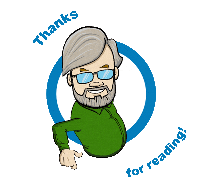 Kevin Dahl thanks for reading GIF