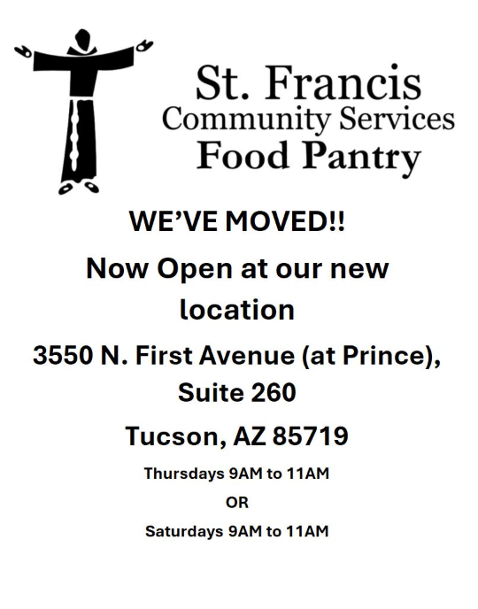 st. francis food pantry flier