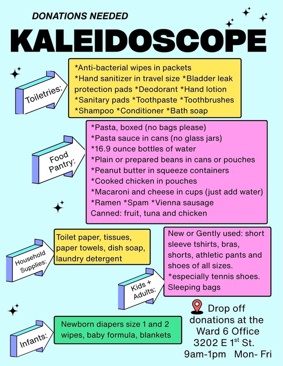 Kaleidoscope flyer