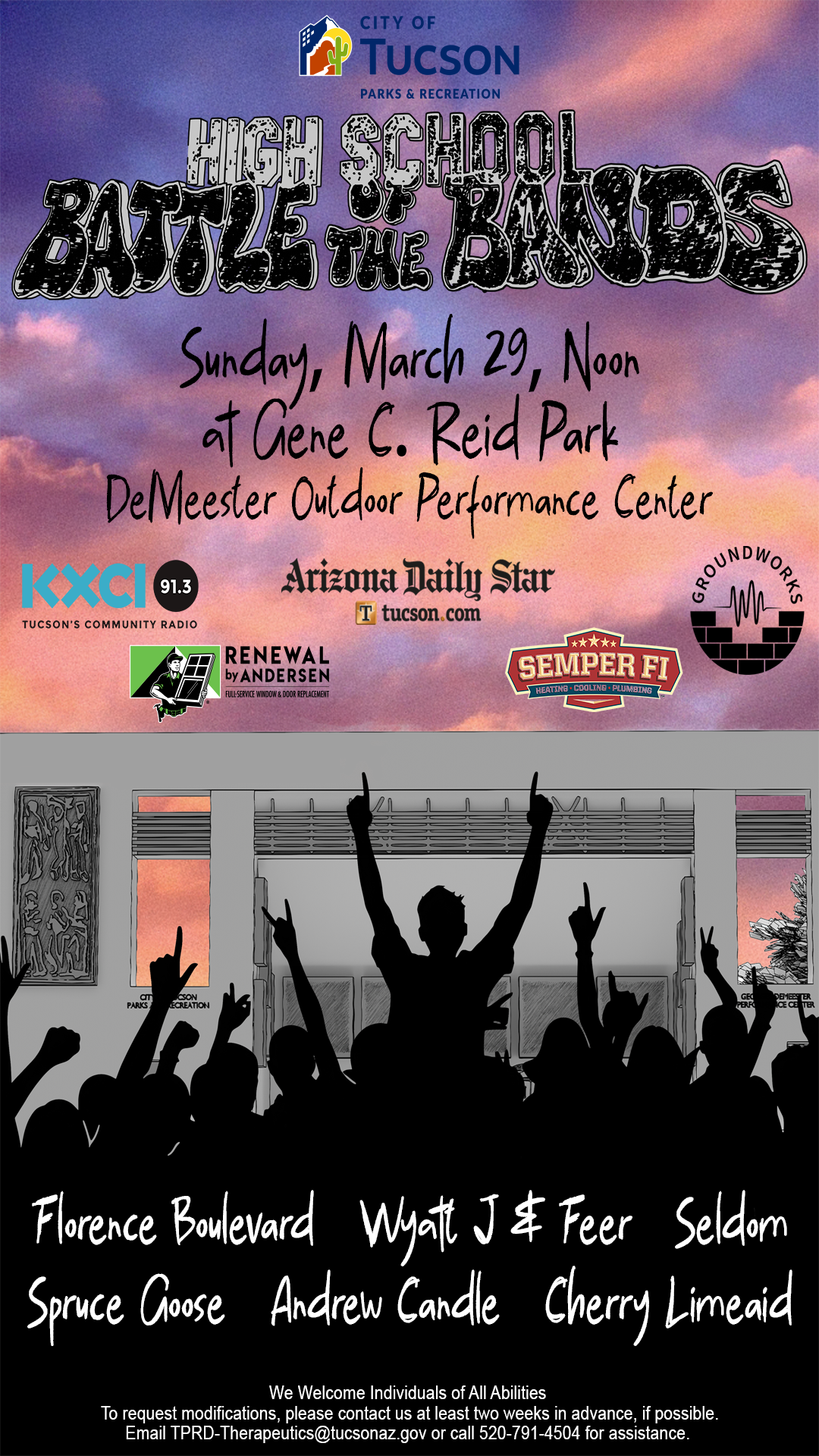 Battle of the bands graphic