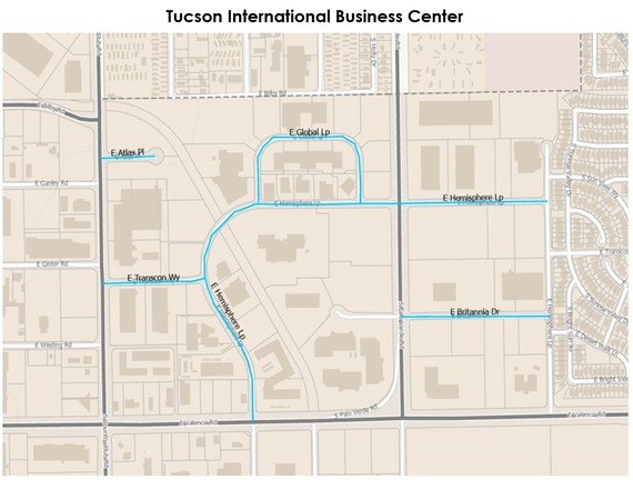 Surface Treatment: Tucson International Business Center