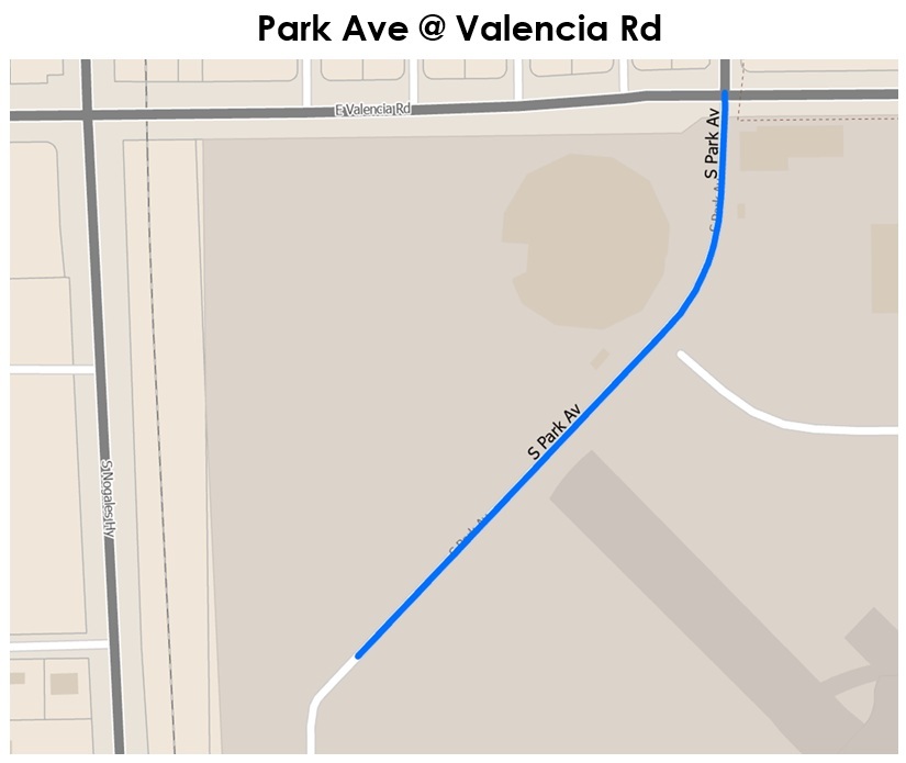 Surface Improvement: Park Avenue at Valencia Rd.