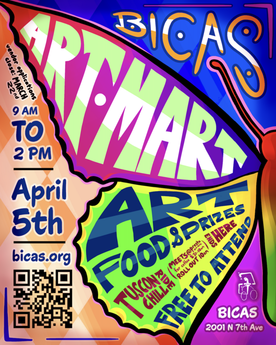 BICAS Art Mart graphic
