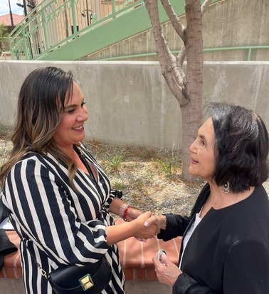 Council Member Barajas & Dolores Huerta 