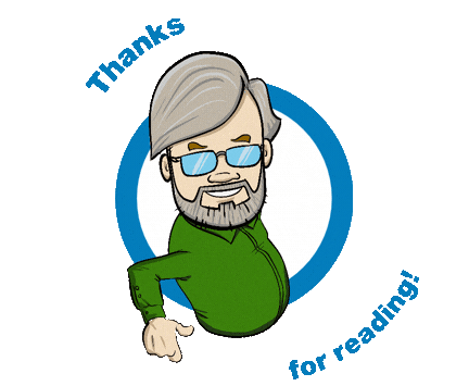 Kevin Dahl thanks for reading GIF