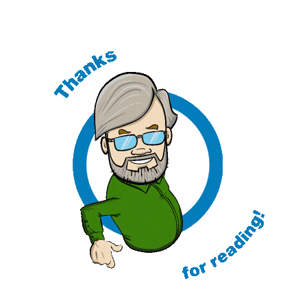 Kevin Dahl thanks for reading GIF