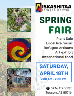 Iskashitaa Spring Fair Flyer
