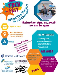 WeCare Tech Fest Flier